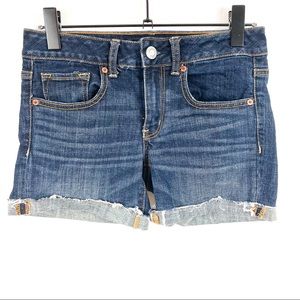 American Eagle Midi Jean Shorts